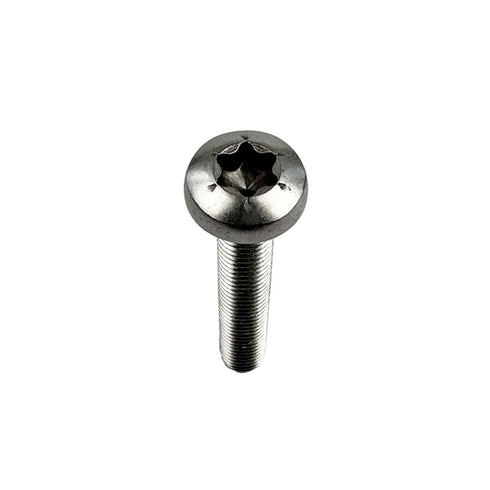 Maskinskrue Syrefast rustfritt M5x20mm TORX ISO 14583 A4 70 Sortoksidert 2000px